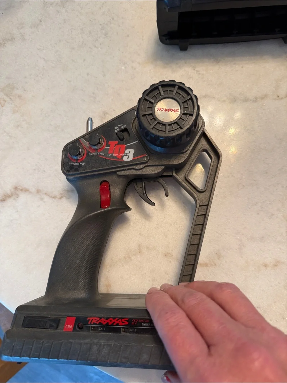 Traxxas Black XR3 RC Transmitter - Single Remote